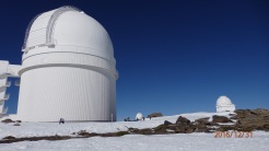 Cúpulas Observatorio Astronómicode Calar Alto