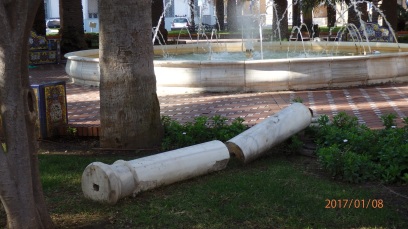 Parque Jerez, columna uno