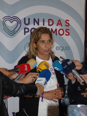 Gema Aguilar, líder de Podemos